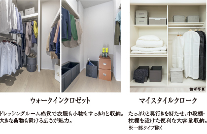 ウォークインクローゼット、クローク